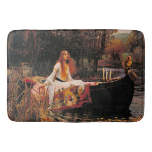 The Lady of Shalott (Medieval Beauty) Bath Mat