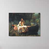 The Lady Of Shalott - Oil Canvas Reproduction