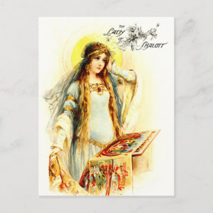 The Lady of Shalott Postcard