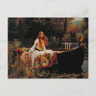 The Lady of Shalott Postcard