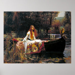 The Lady of Shalott Poster