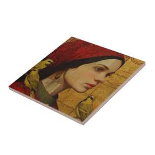 The Lady of Silent Wings Tile