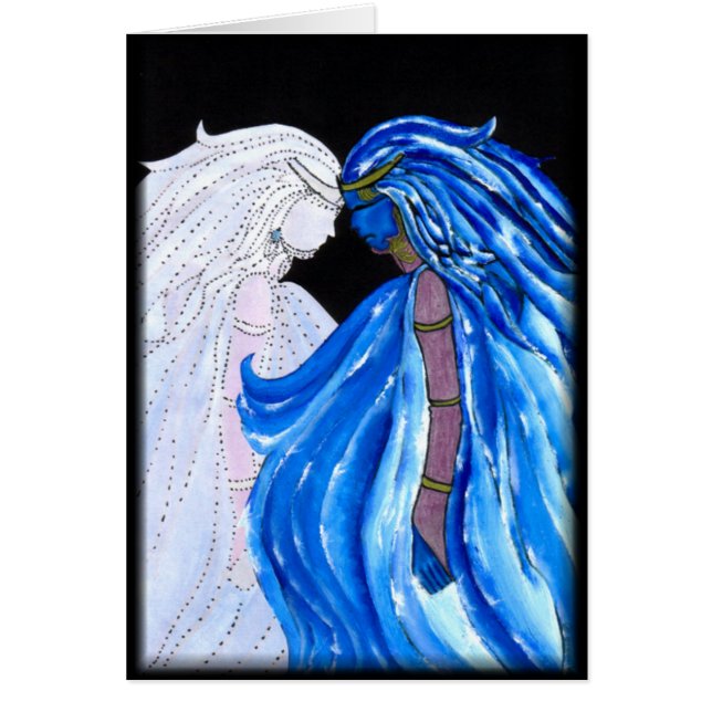 The Lady of the Blue Flame (Front)
