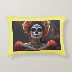 The Lady of the Dead Decorative Cushion