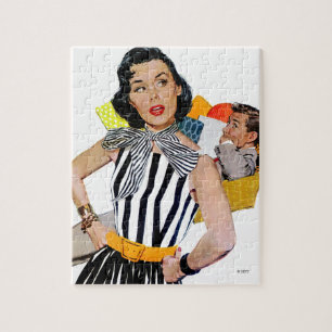 The Lady Was Insulted 2 Jigsaw Puzzle