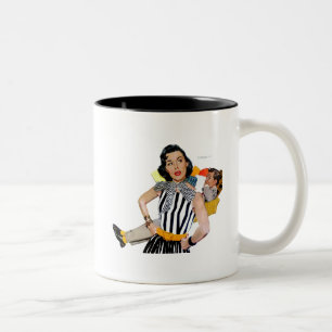 The Lady Was Insulted 2 Two-Tone Coffee Mug