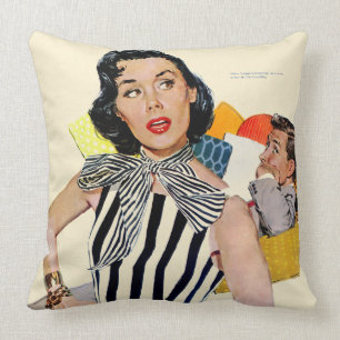 The Lady Was Insulted Cushion