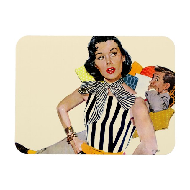 The Lady Was Insulted Magnet (Horizontal)