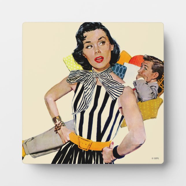 The Lady Was Insulted Plaque (Front)