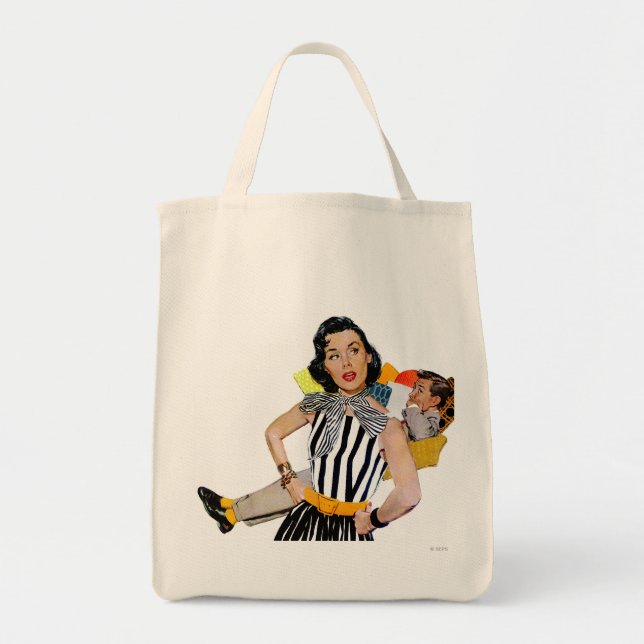 The Lady Was Insulted Tote Bag (Front)