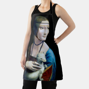 The Lady with an Ermine, Leonardo da Vinci Apron