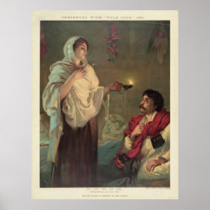 The Lady with the Lamp (Florence Nightingale) Poster