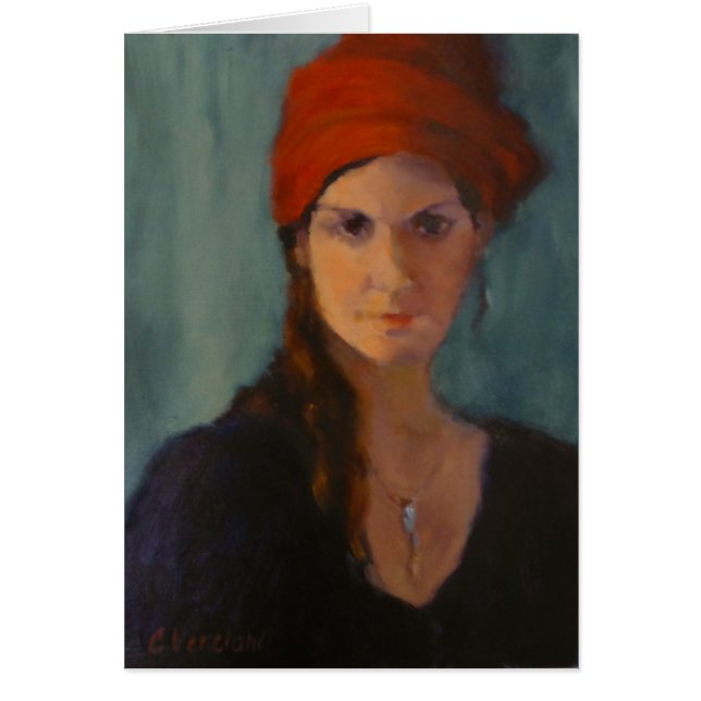 The Lady with the Red Turban (Front)
