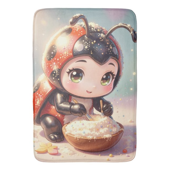 The Ladybug and the Hidden Nectar Kingdom.1 Bath Mat (Front Vertical)