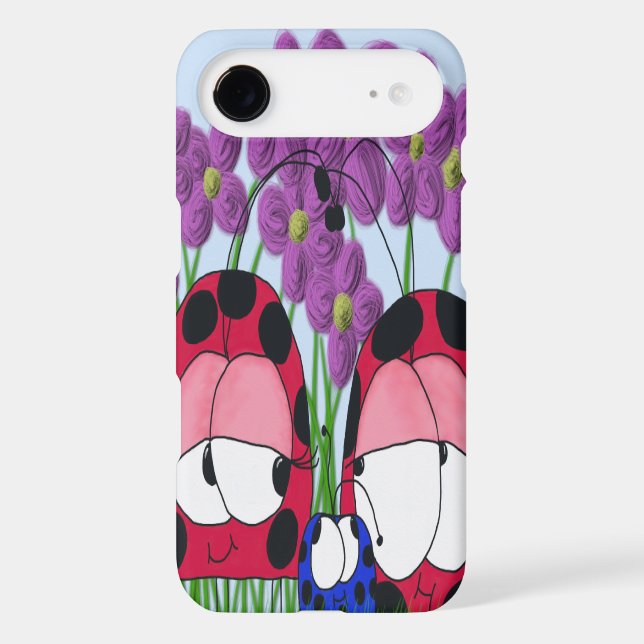 The Ladybug Family ~ Case-Mate iPhone Case (Back)