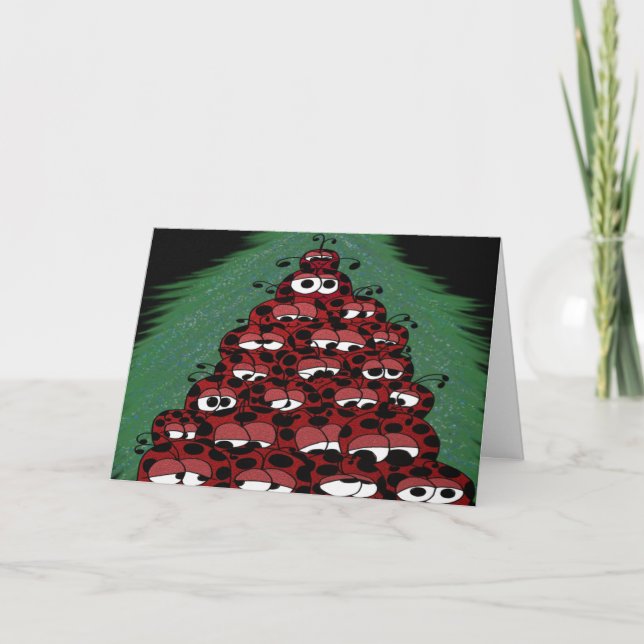 The Ladybug Holiday Fest Illustration (Front)