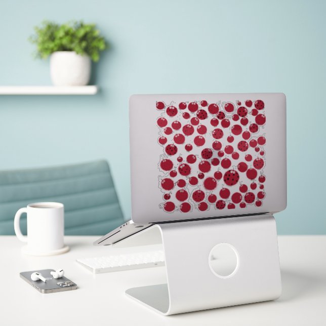 The Ladybug Shindig (Laptop On Desk)