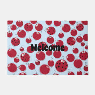 The Ladybug Shindig Doormat