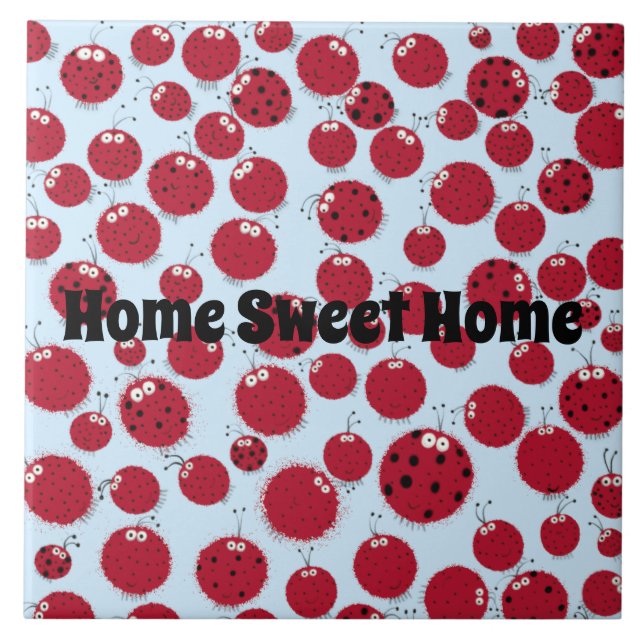 The Ladybug Shindig Tile (Front)