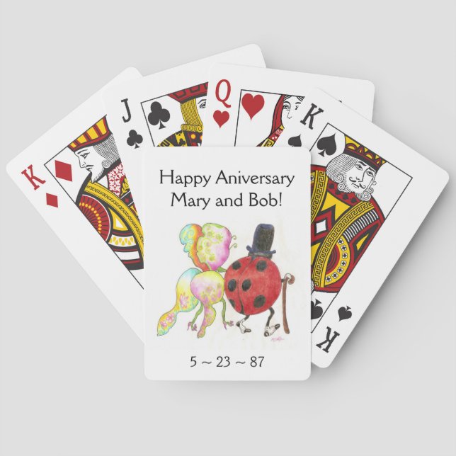 The Lady's Bug cards (Back)