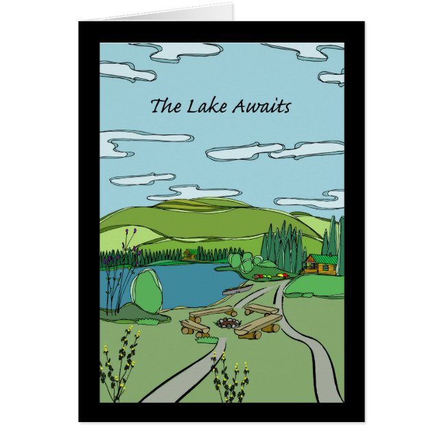 The Lake Awaits, Have a Good Trip, Bon Voyage (Front)