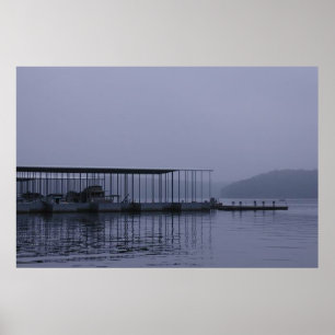 The Lake Before Dawn Poster