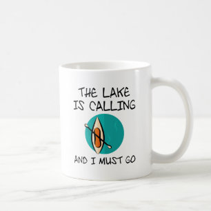 The Lake Is Calling Coffee Mug