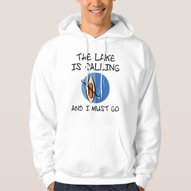 The Lake Is Calling Hoodie (Front)