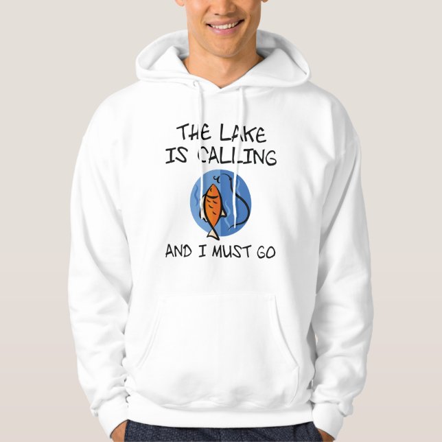 The Lake Is Calling Hoodie (Front)