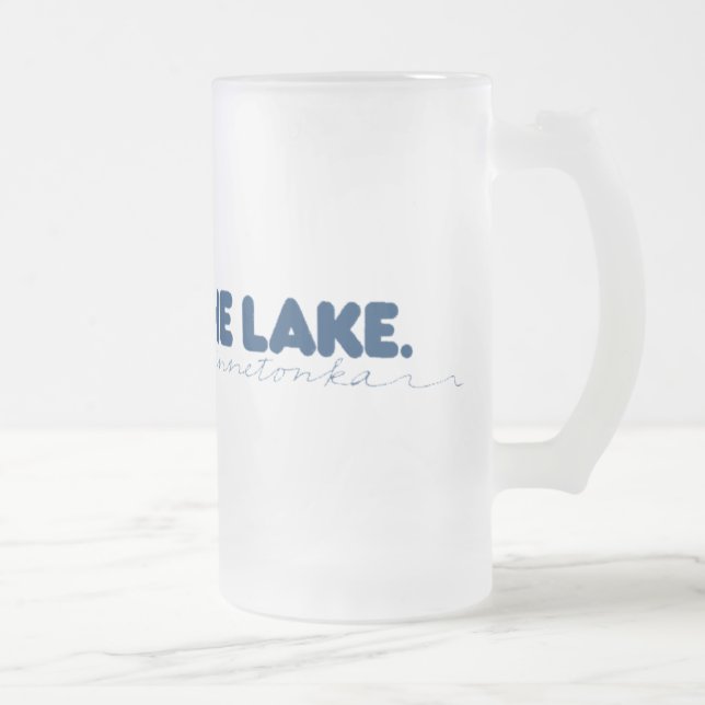The Lake - Minnetonka Beer Mug (Right)