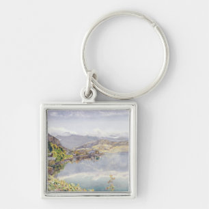 The Lake of Lucerne, Mount Pilatus in the Distance Key Ring