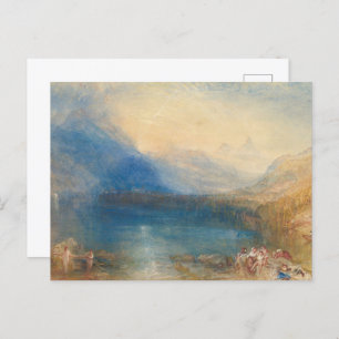 The Lake of Zug, JMW Turner  Postcard