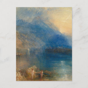 The Lake of Zug Joseph Mallord William Turner Postcard