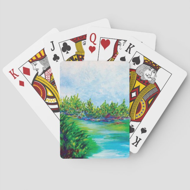 The Lake PLAYING CARDS (Back)