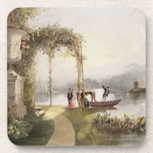 The Lake, Trentham Hall Gardens, from 'The Gardens Coaster