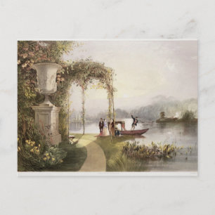 The Lake, Trentham Hall Gardens, from 'The Gardens Postcard