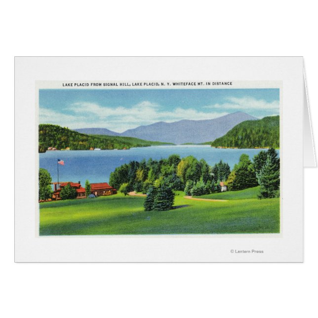 The Lake Whiteface Mt in Distance (Front Horizontal)