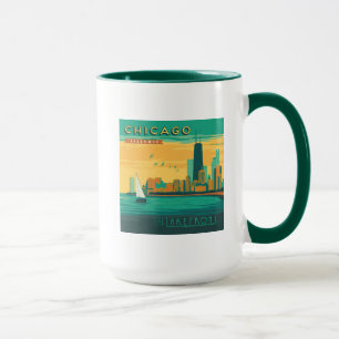 The Lakefront   Chicago, Illinois Mug