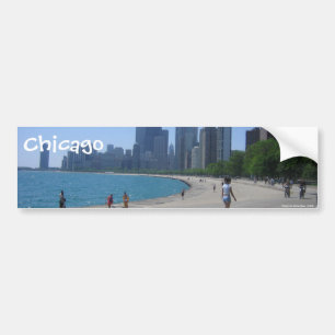 The Lakeshore, Chicago, IL, Chicago, Photo by A... Bumper Sticker