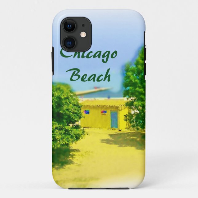 The Lakeshores of the Chicago Beach Case-Mate iPhone Case (Back)