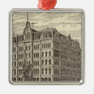 The Lakeside Building, Chicago Metal Tree Decoration