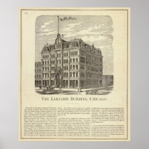 The Lakeside Building, Chicago Poster