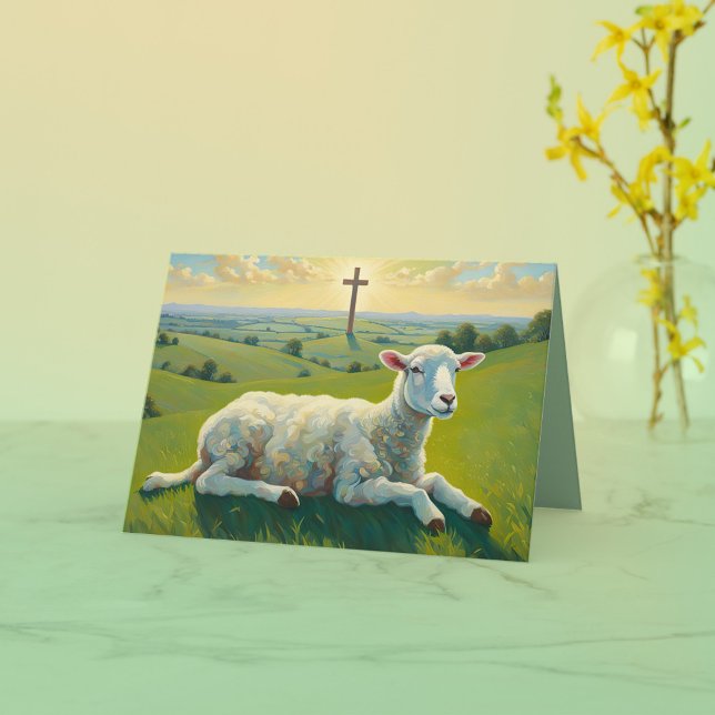 The Lamb and the Cross Card (Creator Uploaded)