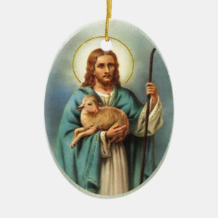The Lamb of God Custom Ornament