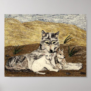 The Lamb Will Lie Down With The Wolf Poster