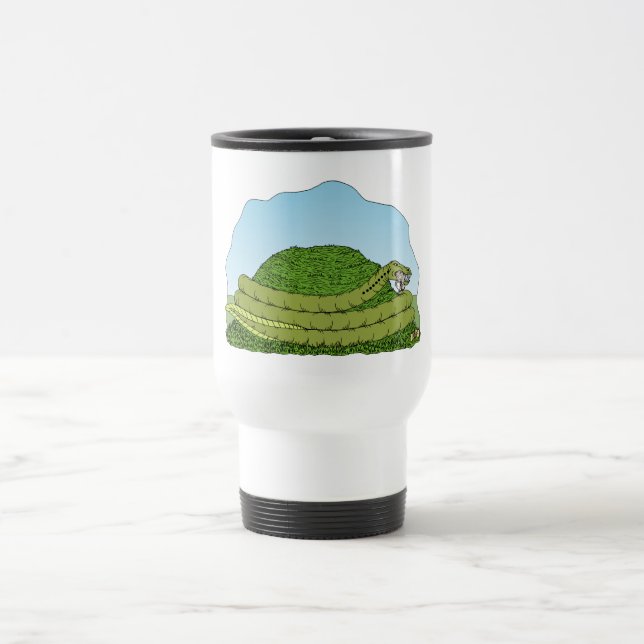 The Lambton Worm Travel Mug (Center)