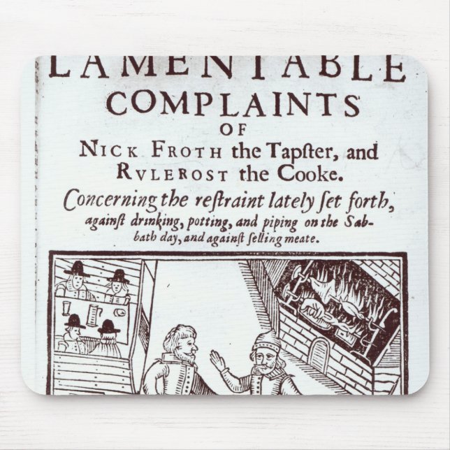 The Lamentable Complaints Mouse Mat (Front)