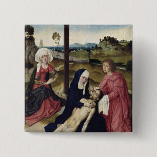 The Lamentation, c.1455-60 15 Cm Square Badge