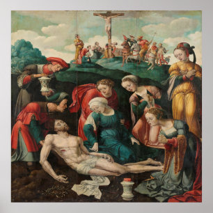 The Lamentation of Christ  Poster