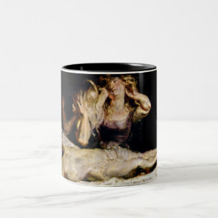 The Lamentation of Jesus Christ - Rubens Two-Tone Coffee Mug